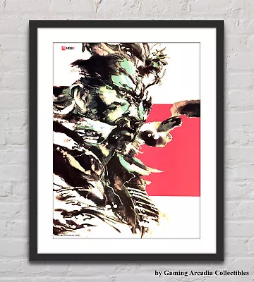 Metal Gear Solid 3 Snake Eater MGS3 PS2 Glossy Promo Ad Poster Unframed G3763 • $22.98