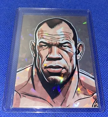 Wanderlei Silva UFC Spider Prizmatic Foil Custom Card Holo Refractor Hand Made • $13.99