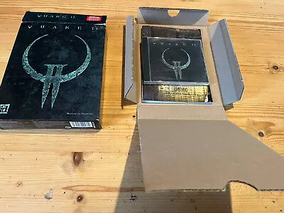 QUAKE 2 PC CD-ROM In Original Big Box With Manual RARE FRENCH VERSION • £34.90