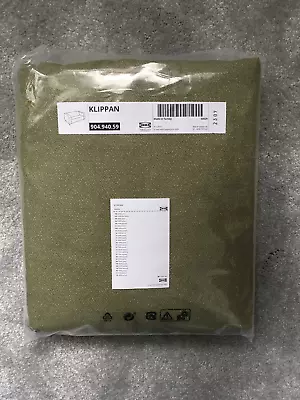 Brand NEW Ikea KLIPPAN Cover For 2 Seater Sofa Flackarp Yellow-green 904.940.59 • £49.49