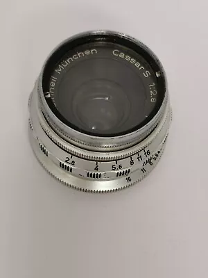 Steinheil Munchen Cassar S 50mm 2.8 • £35