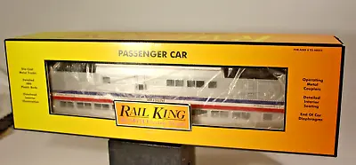 Rail King By MTH AMTRAK Three Stripe Superliner Transitional Sleeper 39013 • $249.99