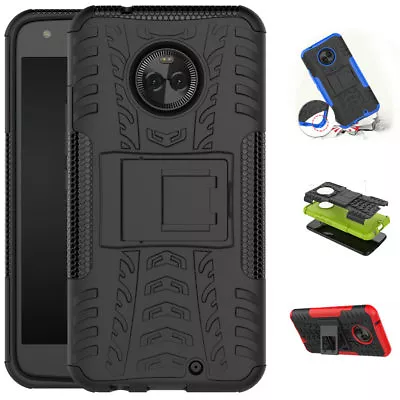 Shockproof Case Hard Protective Kickstand Slim Phone Cover For Motorola Moto X4 • $8.99