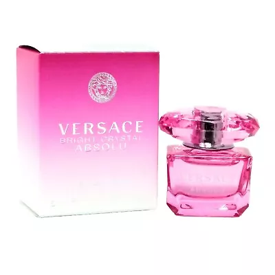 Versace Bright Crystal Absolu Women's Eau De Parfum 5ml Mini - Luxe Dab-On • $9.99