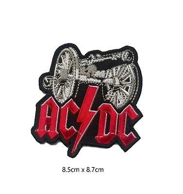 £2.99 • Buy ACDC Music Lover Embroidered Patch Sew Iron On Patches Transfer Clothes Shirts