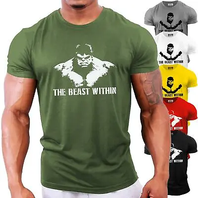 Incredible Hulk Bodybuilding T-Shirt | Gym Workout Training Motivation Top • £13.99