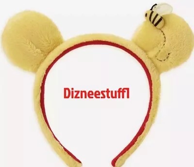 Disney Epcot Winnie The Pooh Headband Ears My Favorite Day Bumble Bee NEW • $28.97
