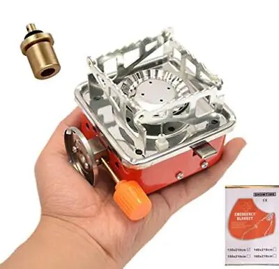 Camping Stove Backpacking Stove Foldable Portable Lightweight Piezo Ignition ... • $24.33