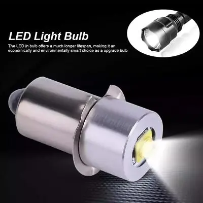 P13.5S DC6V-24V/3-12V LED Upgrade Bulbs White Maglite Flashlights 3W Bes FAST • £6.25