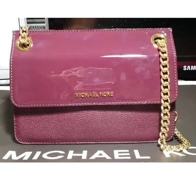 Michael Kors Whitney Shoulder Bag  Leather Crossbody Bedford Double Gusset  • $111.87