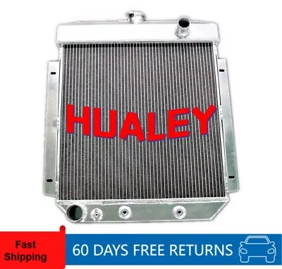 3Row Aluminum Radiator Fit 1954 1955 1956 Ford Country Fairlane Wagon Mainline • $167