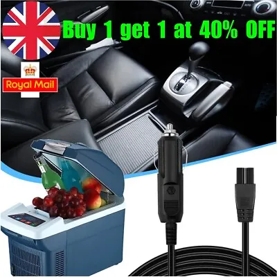 12 V 2 Pin Lead Cable For Car Cooler Cool Box Mini Fridge Wire Portable Outdoor • £3.57