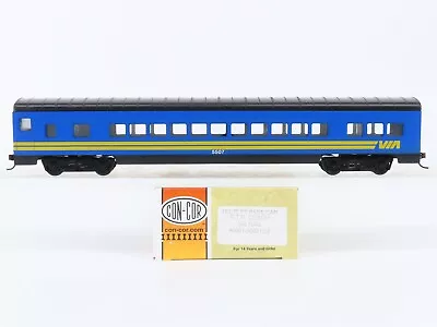 HO Scale Con-Cor 0001-000912-2 Via Rail 72' Coach Passenger Car #5507 • $19.95