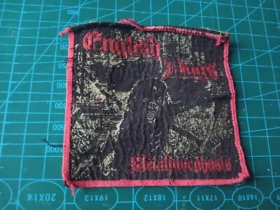 English Dogs - Metal Morphosis - Vintage Woven Patch - Heavy Metal  • $3.73