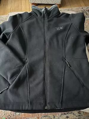 Mountain Hardware Fleece Jacket  Size L Black / Grey • $40