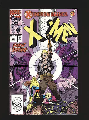 Uncanny X-Men # 270 - Jim Lee Cover X-Tinction Agenda Part 1 NM- Cond. • $3