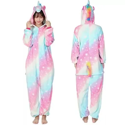 Adult Unicorn 1Onesie1 Jumpsuit. Unicorn Style. Unisex. Uk Seller • £14.99