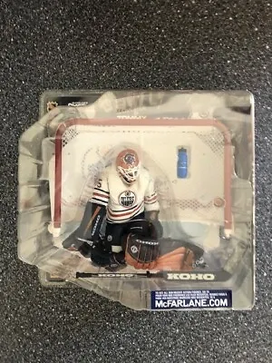 MacFarlane Hockey NHL Series 2 Tommy Salo (Edmonton Oilers) WHITE VARIANT • $50
