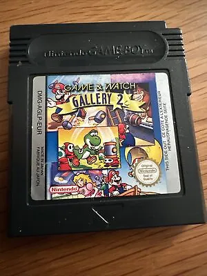 Nintendo Gameboy Color Game & Watch Gallery 2 Cartridge Only • £8.99