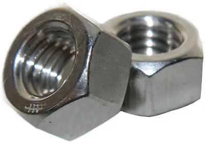 M8-1.25 Finished Hex Nuts Stainless Metric Quantity 25 • $9.48