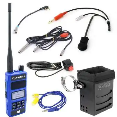 NASCAR Radio Kit For Driver Racing Kit With Rugged Handheld Radio Communications • $528