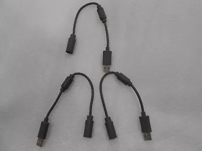 Lot Of 3 NEW GRAY 360 Wired Controller USB Breakaway Cable Adapter Xbox 360 • $9.95