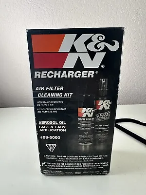 K&N Cleaning Kit Recharge Engine Air Filter Cleaner Sealed • $29.99