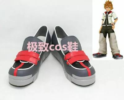 Kingdom Hearts Roxas Shoes Cosplay Costume Shoes Boots • $56.70