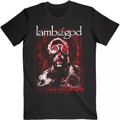 Lamb Of God Gas Masks Waves Official Tee T-Shirt Mens • £17.13