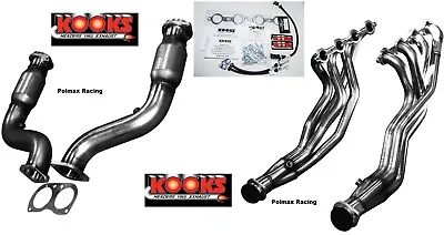 Kooks 1-7/8'' SS Headers / Catted Mid Pipes Kit For 2005-06 Pontiac GTO LS2 6.0 • $2314.51