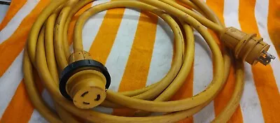 Marinco 25 Foot 30 Amp Dock Shore Power Cable Cord For Yacht Boat • $38.95