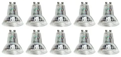 10 X Megaman 142222E Dimmable LED GU10 PAR16 Bulbs 36° 4000K Cool White Glass • £35.90