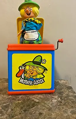 Mother Goose Jack-In-The-Box By Mattel 1976 Tested Works! • $8