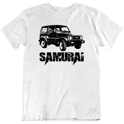 Samurai Suzuki 4x4 Off Road Vehicle Car Retro T Shirt Tee Gift New • $19.98