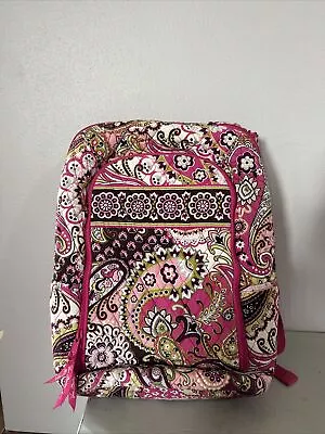 Vera Bradley Lighten Up Pink Swirls Laptop Backpack Vera Bradley Bag • $48.99