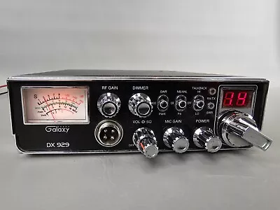 Parts/Repair UNTESTED GALAXY DX-929 40-CHANNEL AM MOBILE CB RADIO - Powers On • $74.95