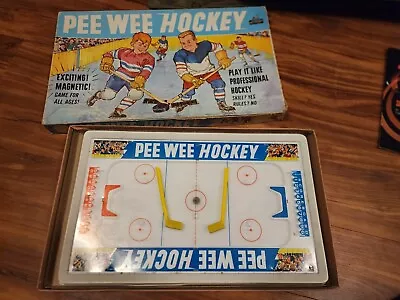 RARE Complete Vintage Pee Wee Hockey By Schaper Magnetic Good Shape • $25