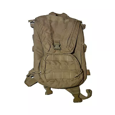 USMC FILBE Coyote Hydration Carrier *** CIF Turn-in *** Missing One Bottom Strap • $28.04