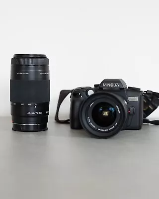 £199 • Buy Minolta Dynax 60 With 28-100 Lens & 75-300 Twin Kit