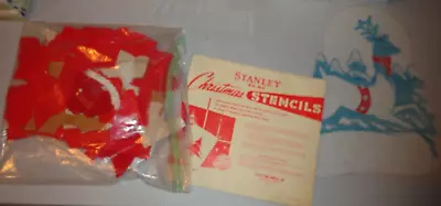 Vintage Christmas Stencils And Felt Letters And Pieces Lot • $25