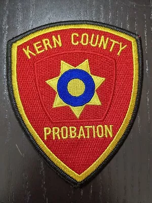 KERN COUNTY PROBATION Officer Patch Police LEO CA Parole Badge CA California • $1.25