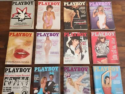 Full Year Lot - 1979 PB Vintage Adult Magazines - Complete Set W/Centerfolds  • $37.99