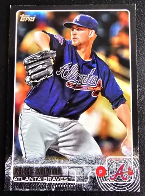 2015 Topps Black/64 #202 Mike Minor  Excellent Condition • $2.50