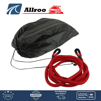 21970 LBS Red 7/8 X21' Recovery Kinetic Tow Rope Energy Truck Tow Snatch Strap • $44.76