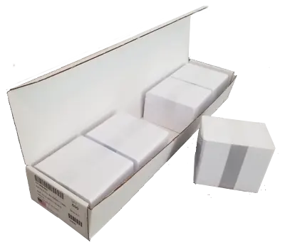 500 PVC BLANK WHITE PLASTIC ID CARDS 30mil Credit Card Size  • $49.95