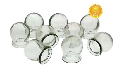 3-24 Pcs USSR Glass Fire Cupping Cups Vintage Jars Health Medical Massage • $55