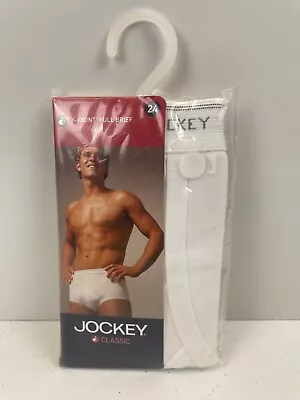 Mens Jockey Classic Y-Front Full Brief Underpants Size 24/105 • $17.99