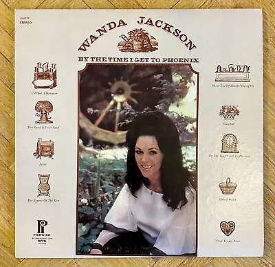 Wanda Jackson By The Time I Get To Phoenix LP (JS-6123) VG++ • $5