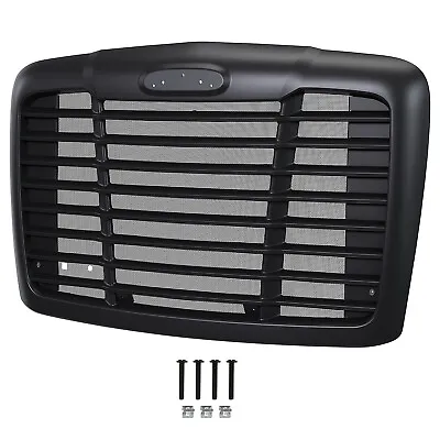 Fit Freightliner Cascadia 08-2017 Black Hood Grille With Bug Screen #A1715624002 • $268.90