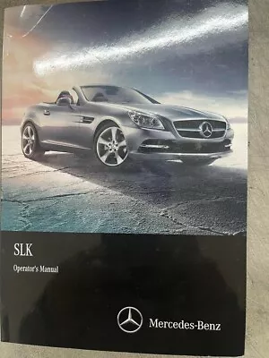 2015 MERCEDES BENZ SLK Owners Operators Owner Manual NEW • $189.99